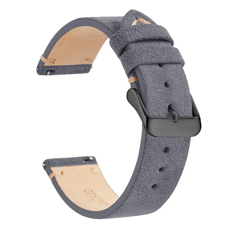 Polar Leather Watch Band Quick Release Genuine Cowhide Unisex