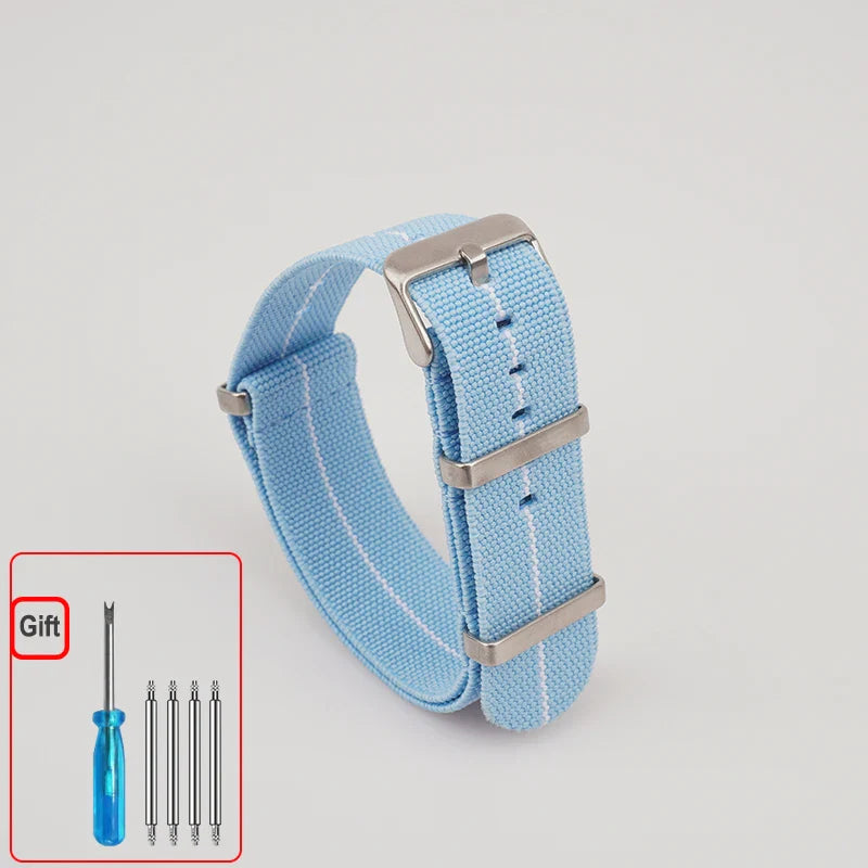 Polar Elastic Nylon Watch Band, NATO Strap for Polar Smartwatch, Waterproof