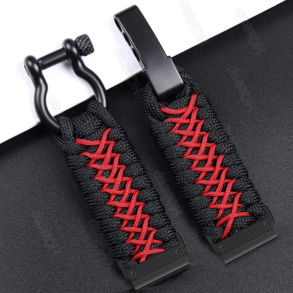 Garmin Nylon Braided Strap - Durable Tactical Band