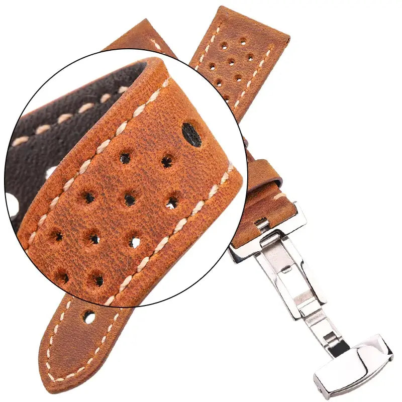 Ticwatch Leather Band - Breathable Design for Comfort