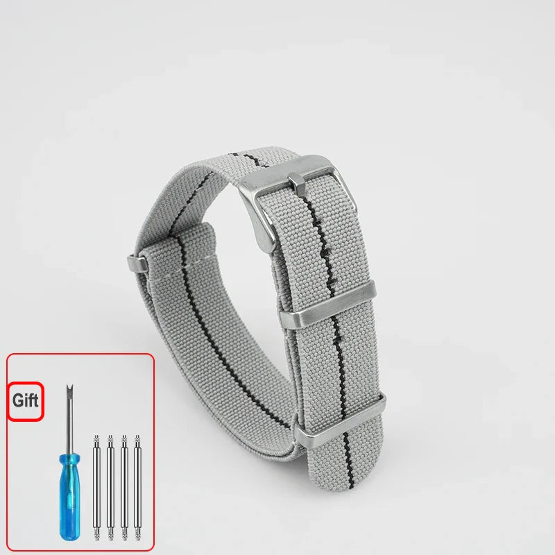 Polar Elastic Nylon Watch Band, NATO Strap for Polar Smartwatch, Waterproof
