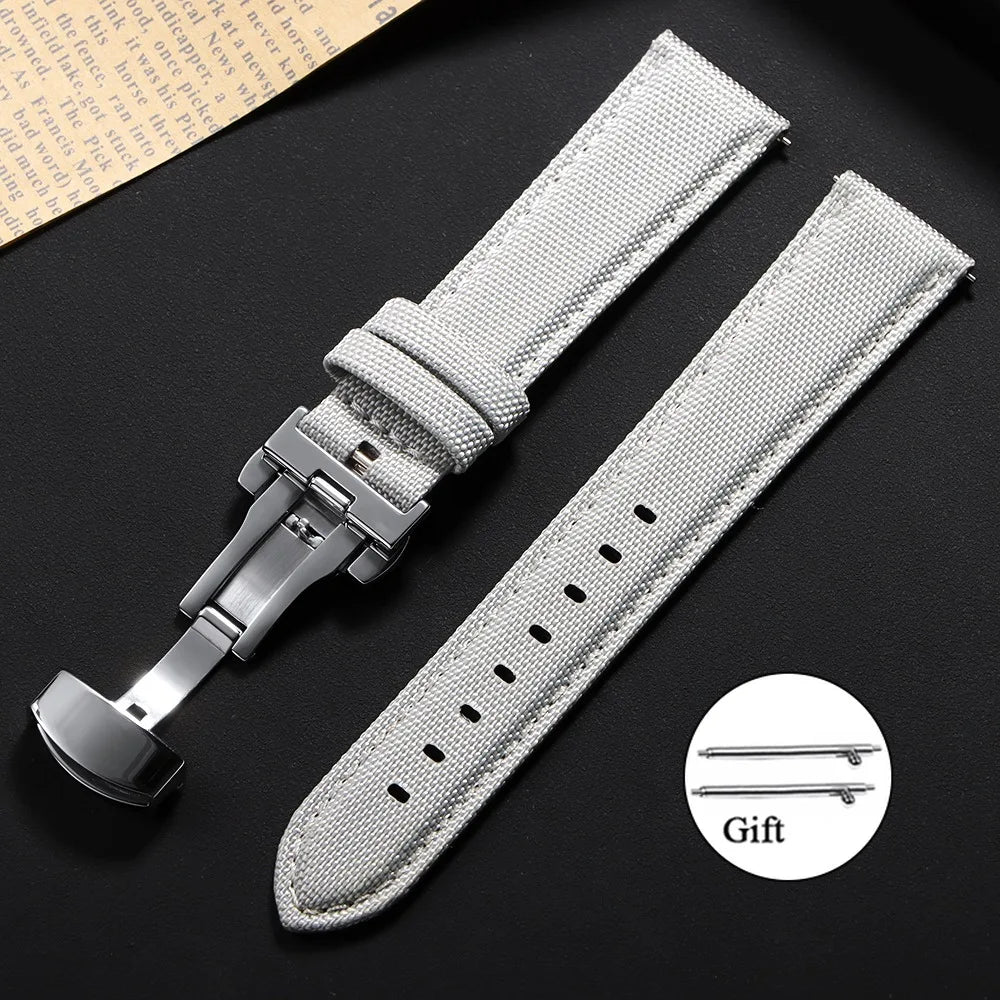 Polar Sailcloth Watch Strap Universal Quick Release Band for Smartwatch