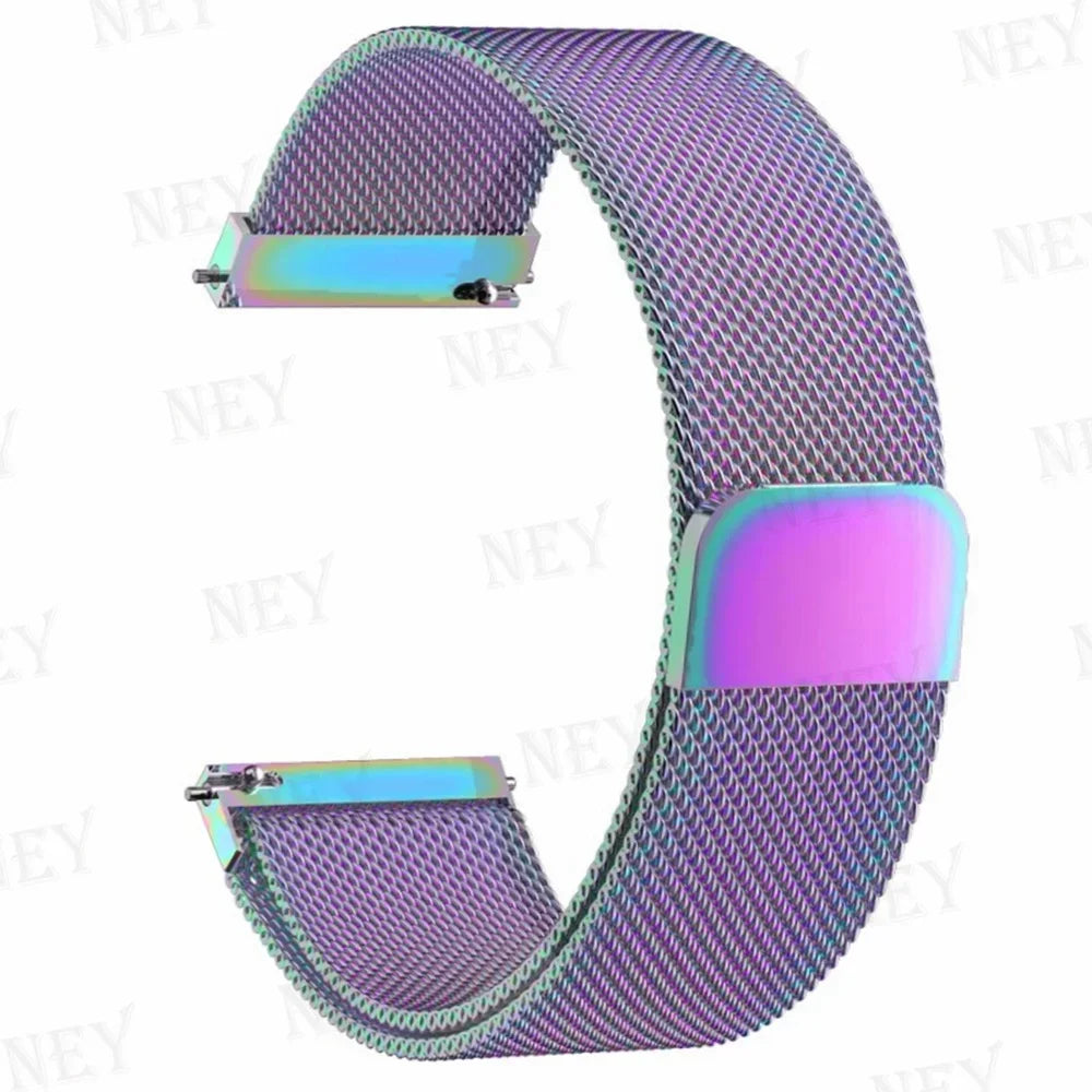 OnePlus Smartwatch Milanese Loop Band Magnetic Metal Bracelet Strap