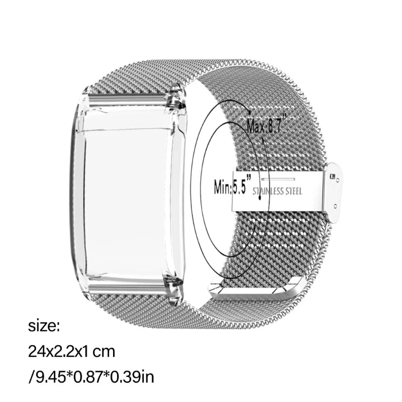 WHOOP 4.0 3.0 Stainless Steel Mesh Band - Quick Release Breathable
