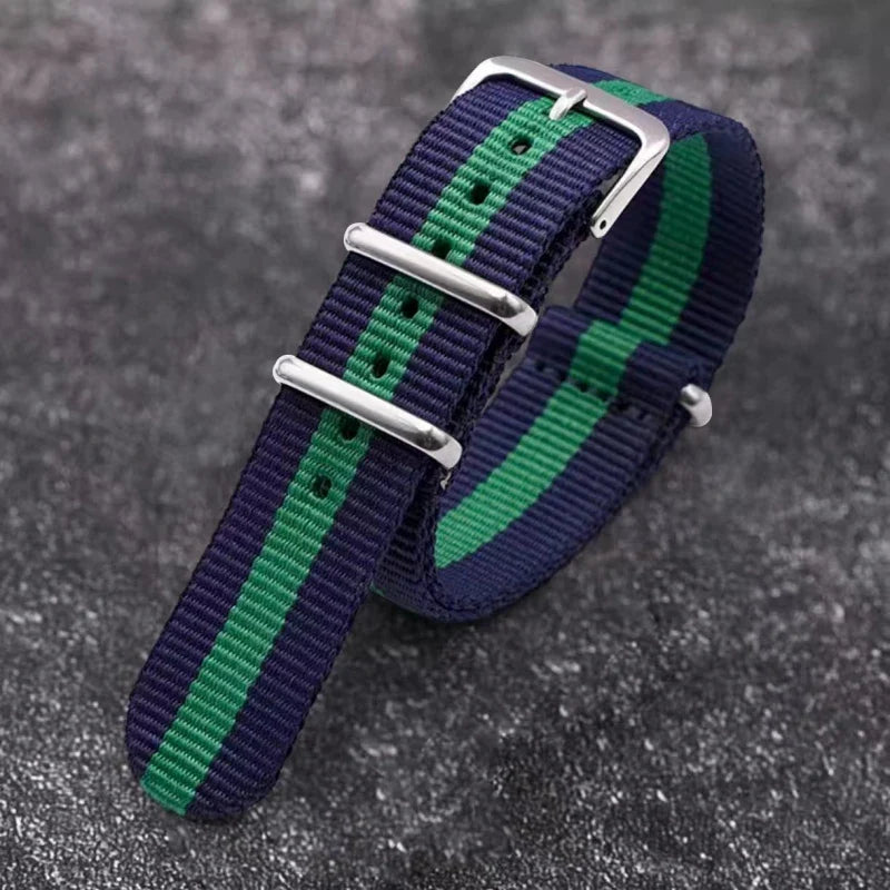 OnePlus Smartwatch Nylon Band Universal Canvas Loop Strap for Men & Women