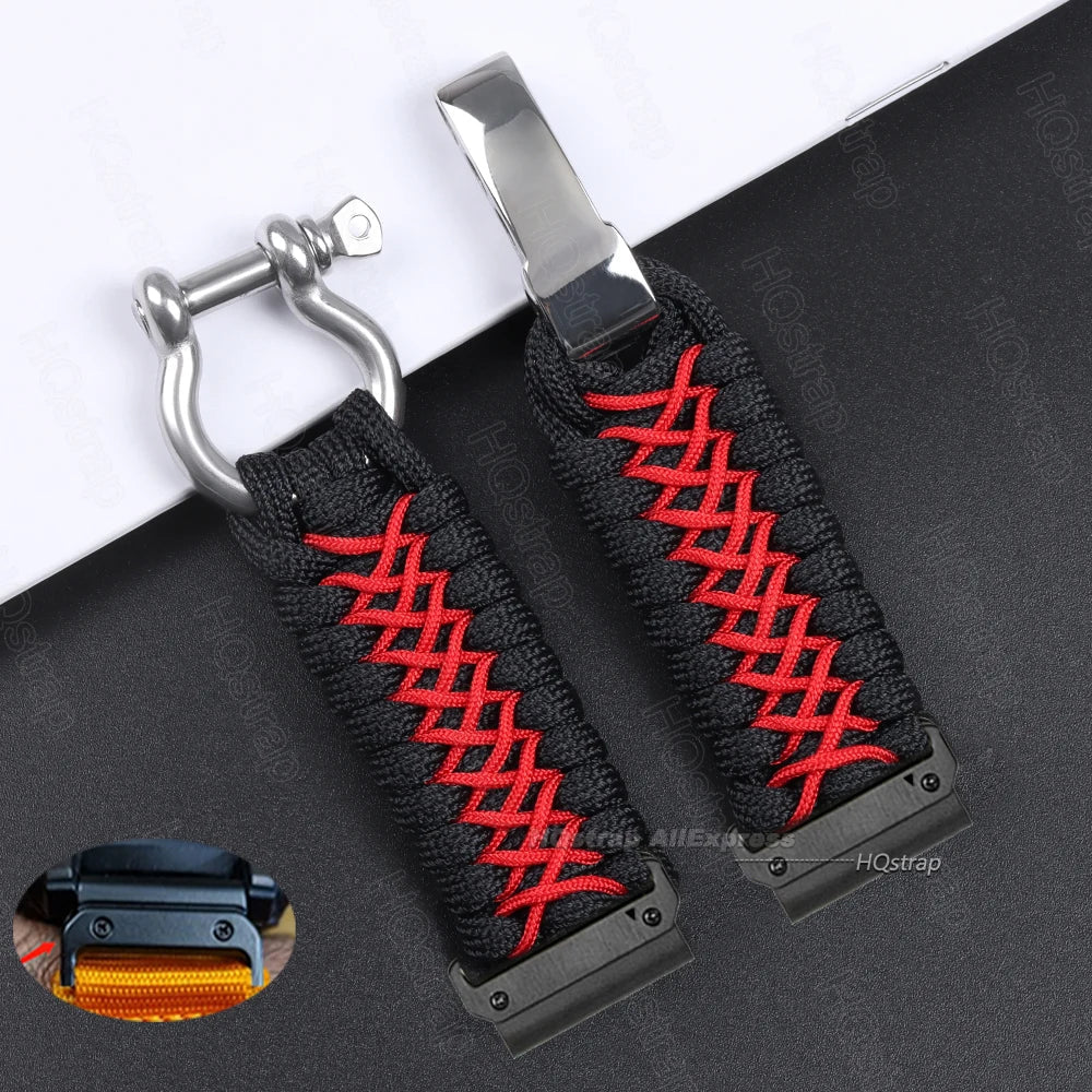 Garmin Nylon Braided Strap - Durable Tactical Band