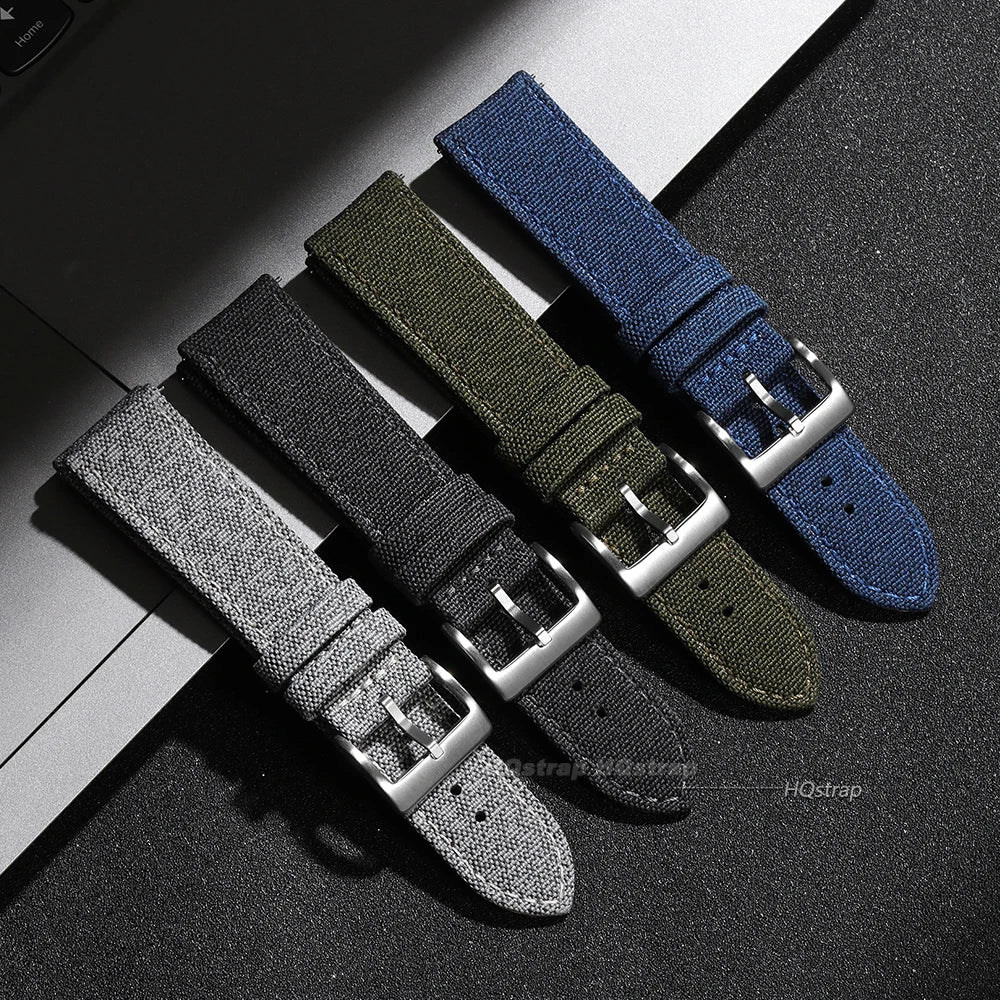 OnePlus Watch Band Nylon Quick Release Strap Waterproof Fabric Wristband Men Women