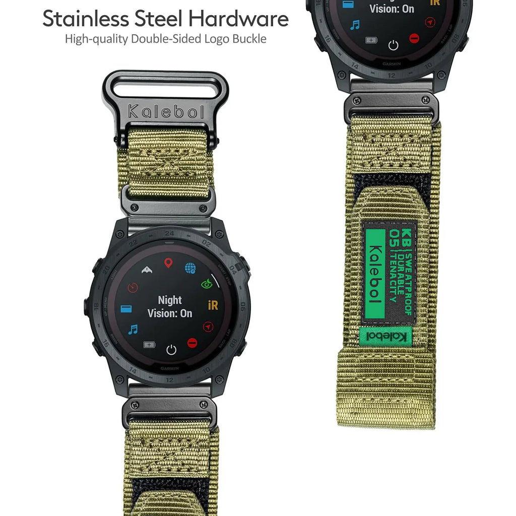 Durable Nylon Velcro Loop Garmin Bands - Quickfit