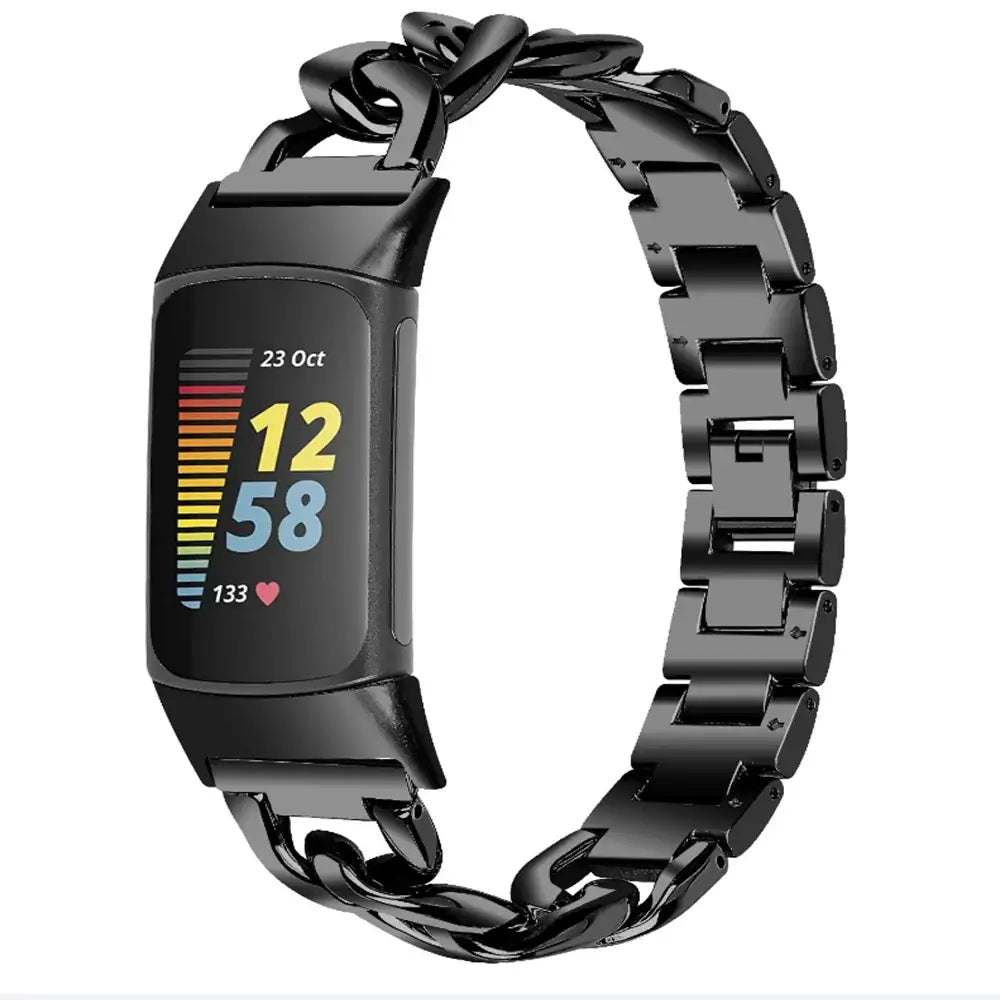 Fitbit Charge 5 6 Stainless Steel Band - Sleek and Durable