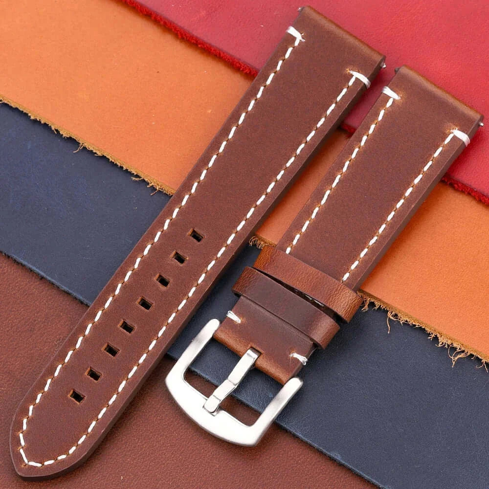 Ticwatch Genuine Leather Band - Elegant Minimalist Design