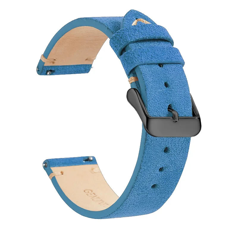 Polar Leather Watch Band Quick Release Genuine Cowhide Unisex