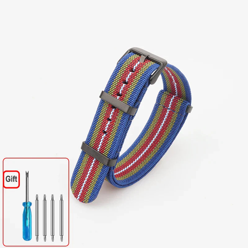 Polar Elastic Nylon Watch Band, NATO Strap for Polar Smartwatch, Waterproof