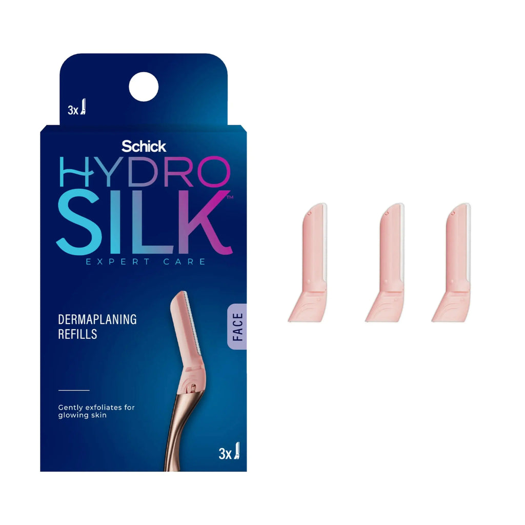 Schick Hydro Silk Dermaplaning Refill Blades - 3 Count Refills