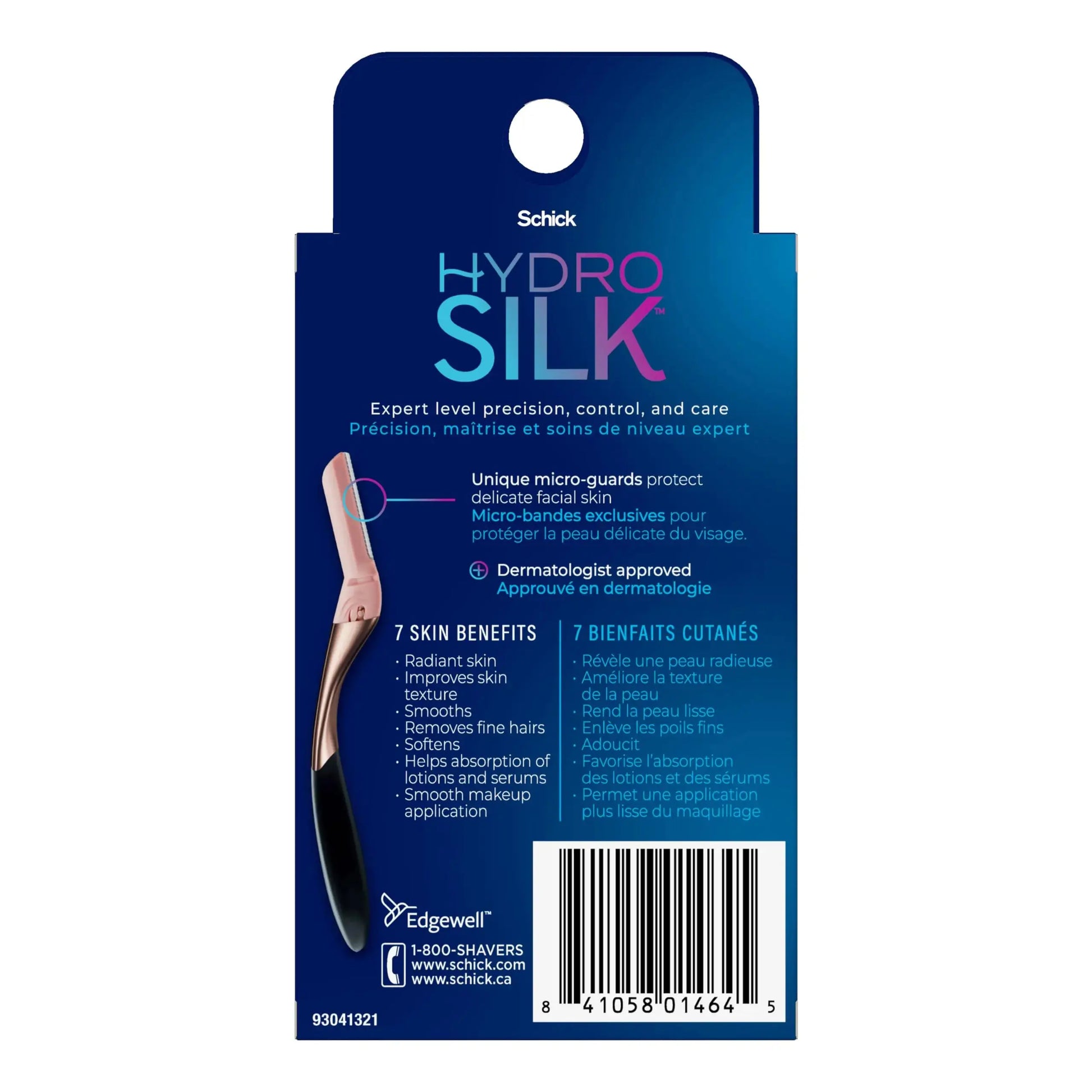 Schick Hydro Silk Dermaplaning Refill Blades - 3 Count Refills