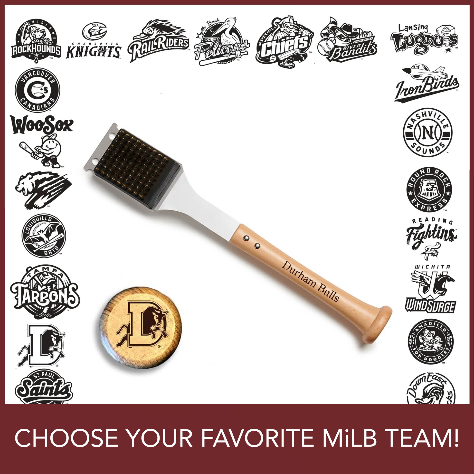 MiLB "BRUSHBACK" Scraper | CHOOSE YOUR FAVORITE TEAM