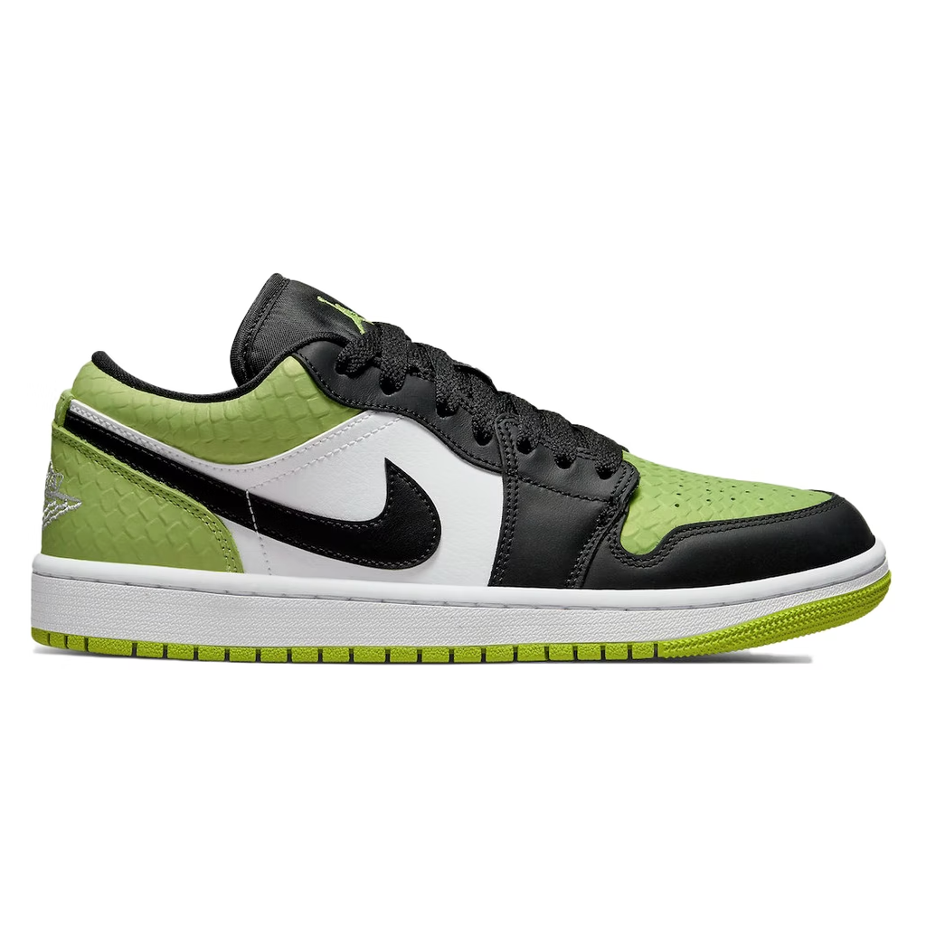 Air Jordan 1 Low Snakeskin Vivid Green (W)