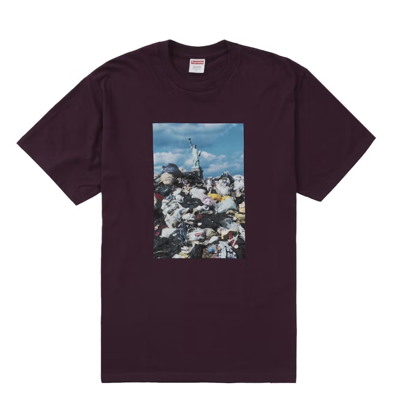 Supreme "Trash" Tee (Eggplant)