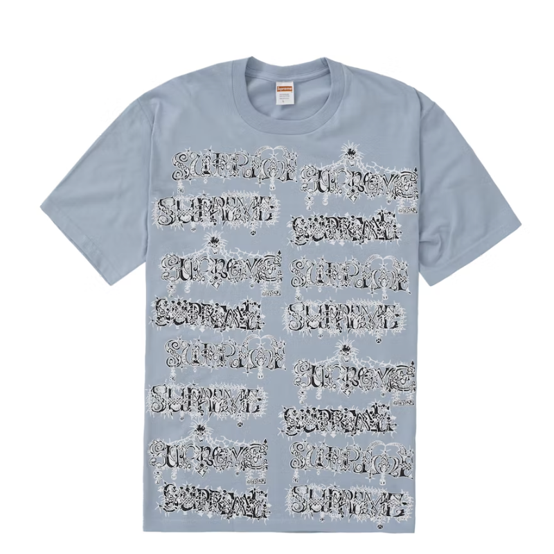 Supreme "Wombat" Tee (Dusty Blue)