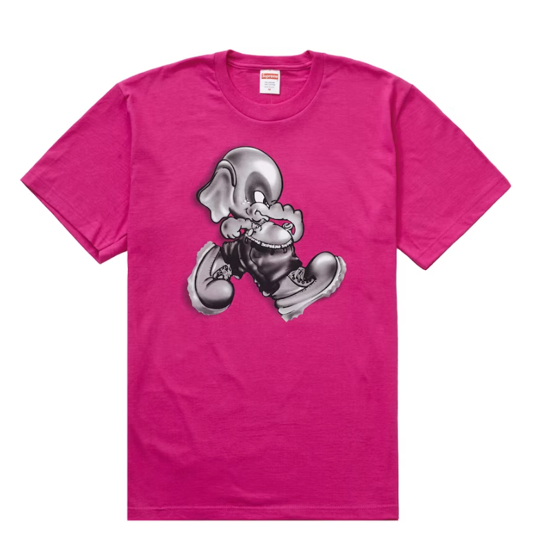 Supreme "Elephant" Tee (Magenta)