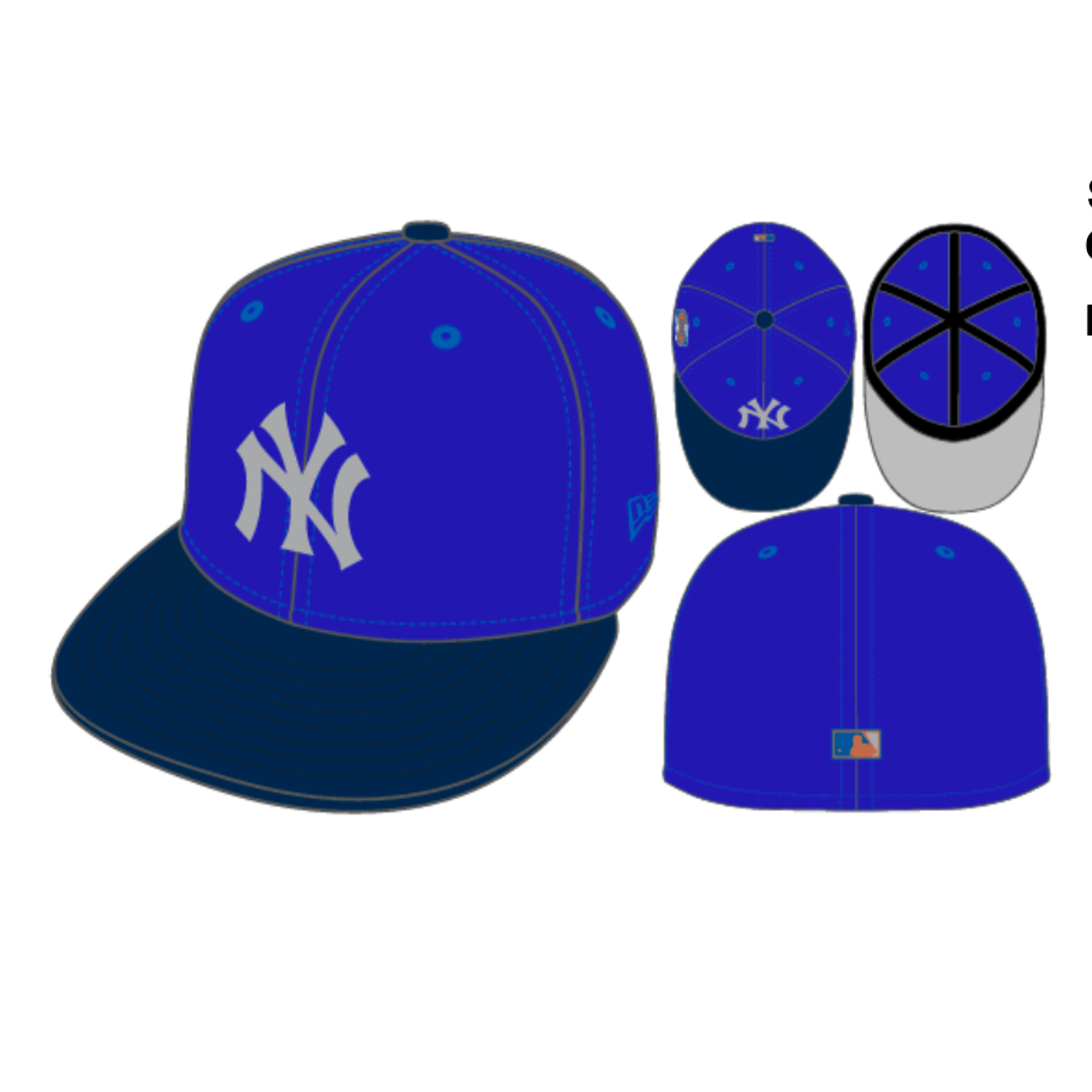 New York Yankees Subway Series New Era Fitted Hat