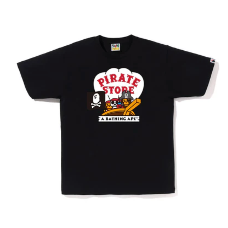 BAPE Pirate Store Ship Tee (Black)