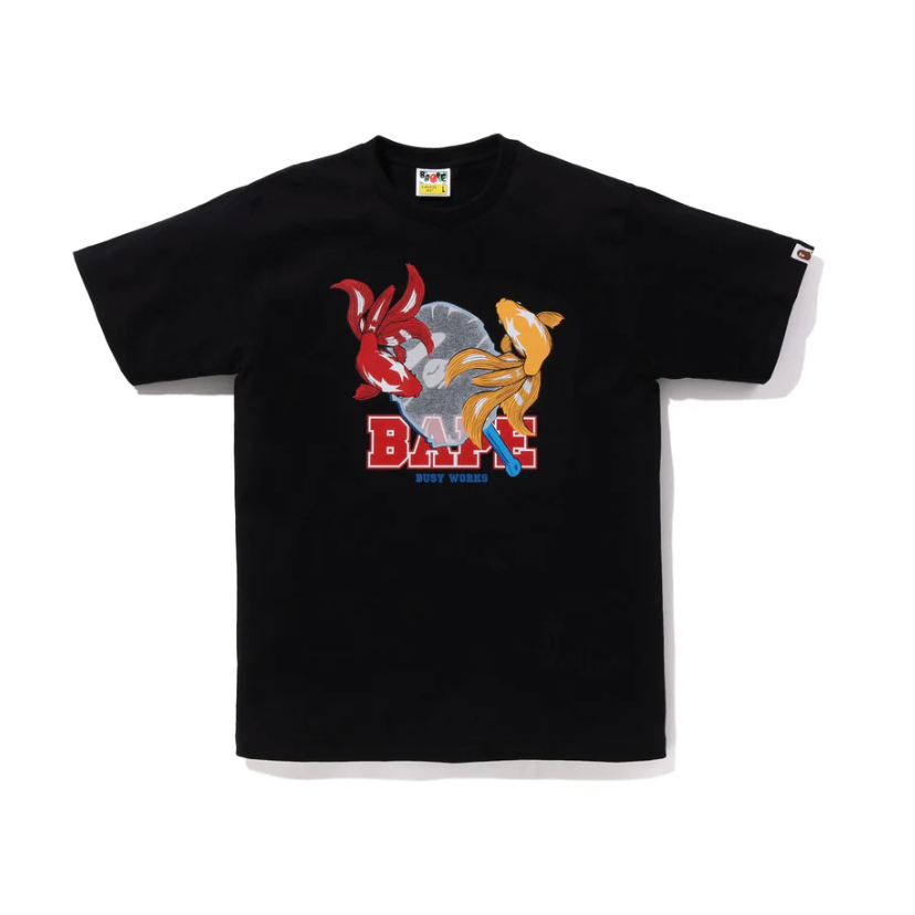 BAPE Goldfish Scooping Tee (Black)