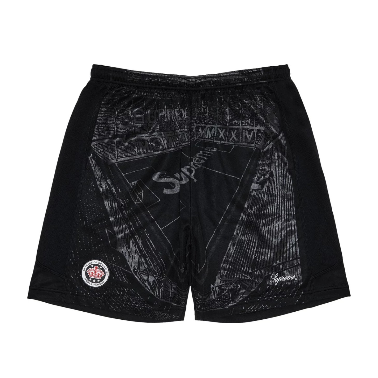 Supreme Jacquard Soccer Short Black