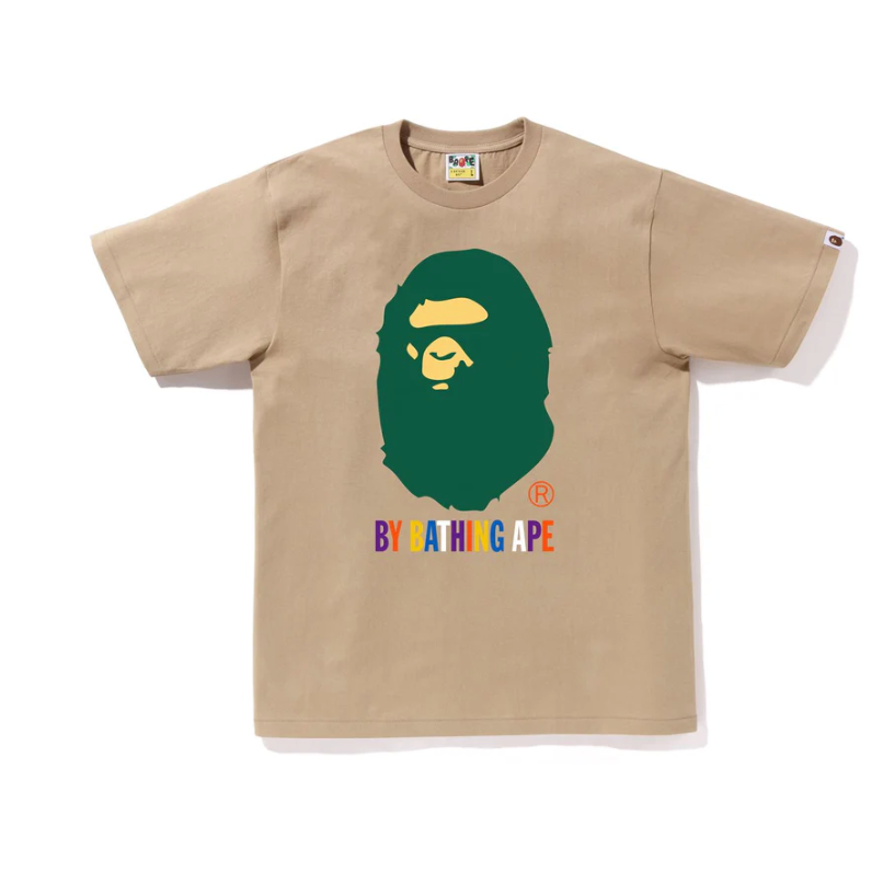 BAPE COLORS BY BATHING APE TEE (TAN)