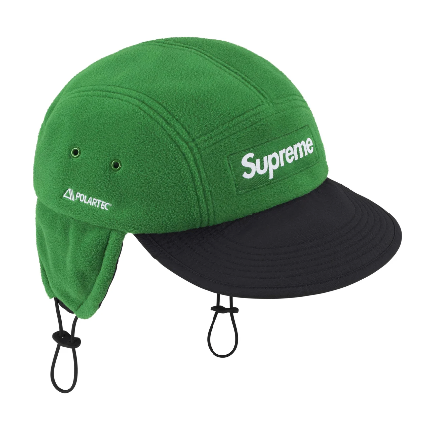 Supreme Polartec Earflap Camp Hat FW24 (Green)