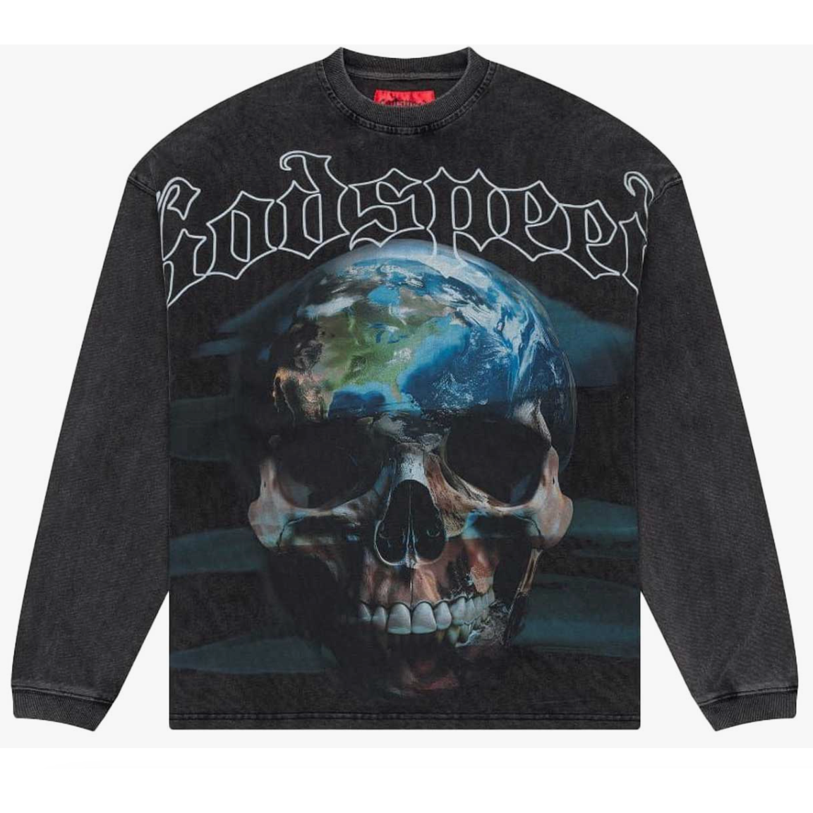 Godspeed Sklobe L/S Tee Washed Grey