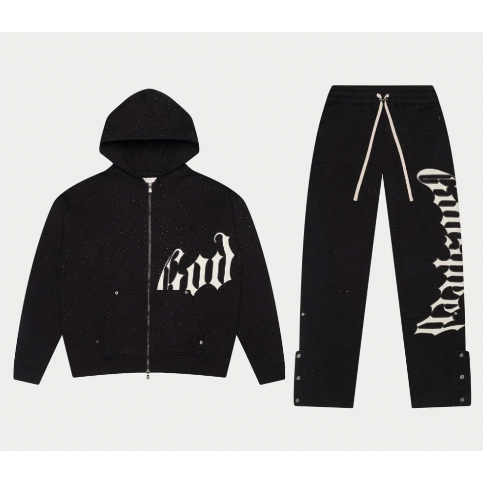 GodSpeed OG Logo VVS Sweatsuit V2 (Black/White)