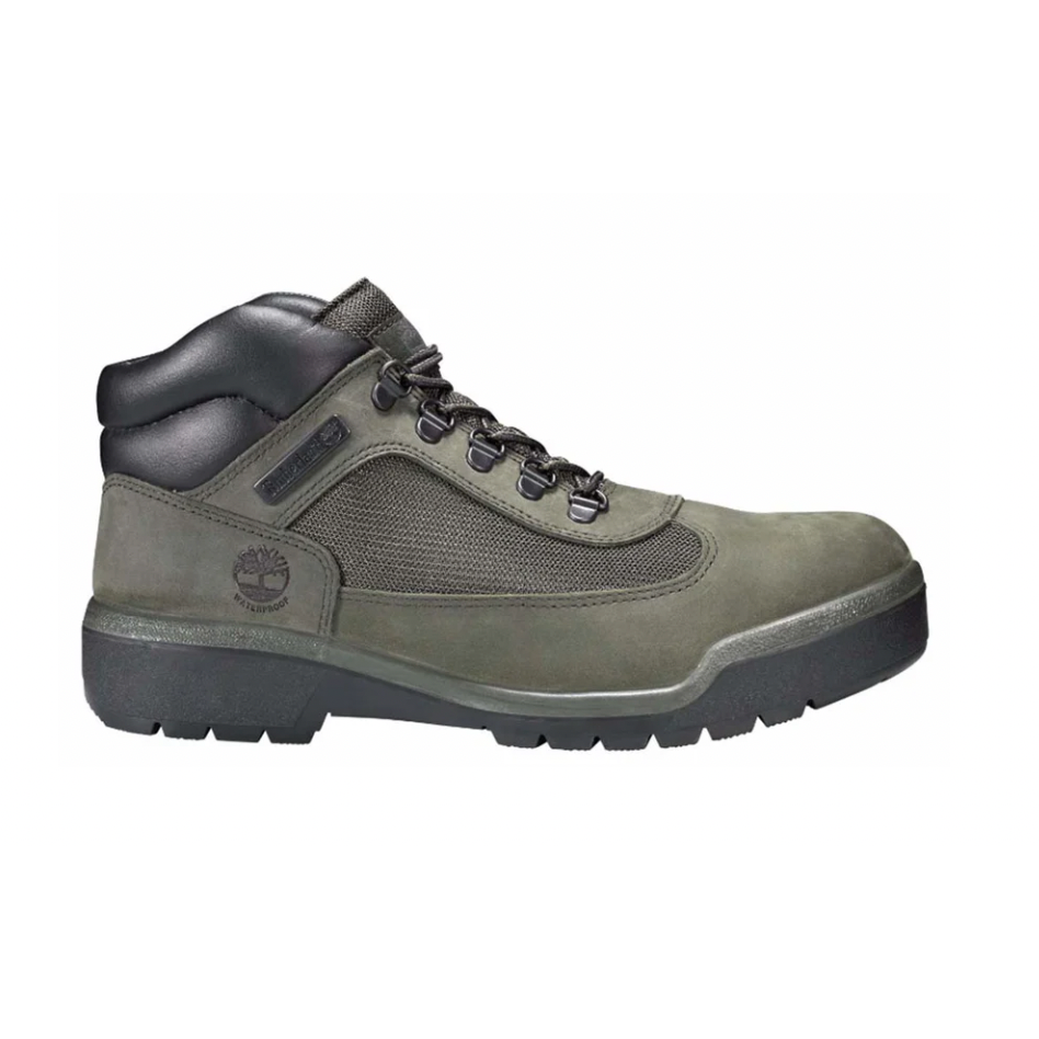 Timberland Mens Field Boot Green Suede