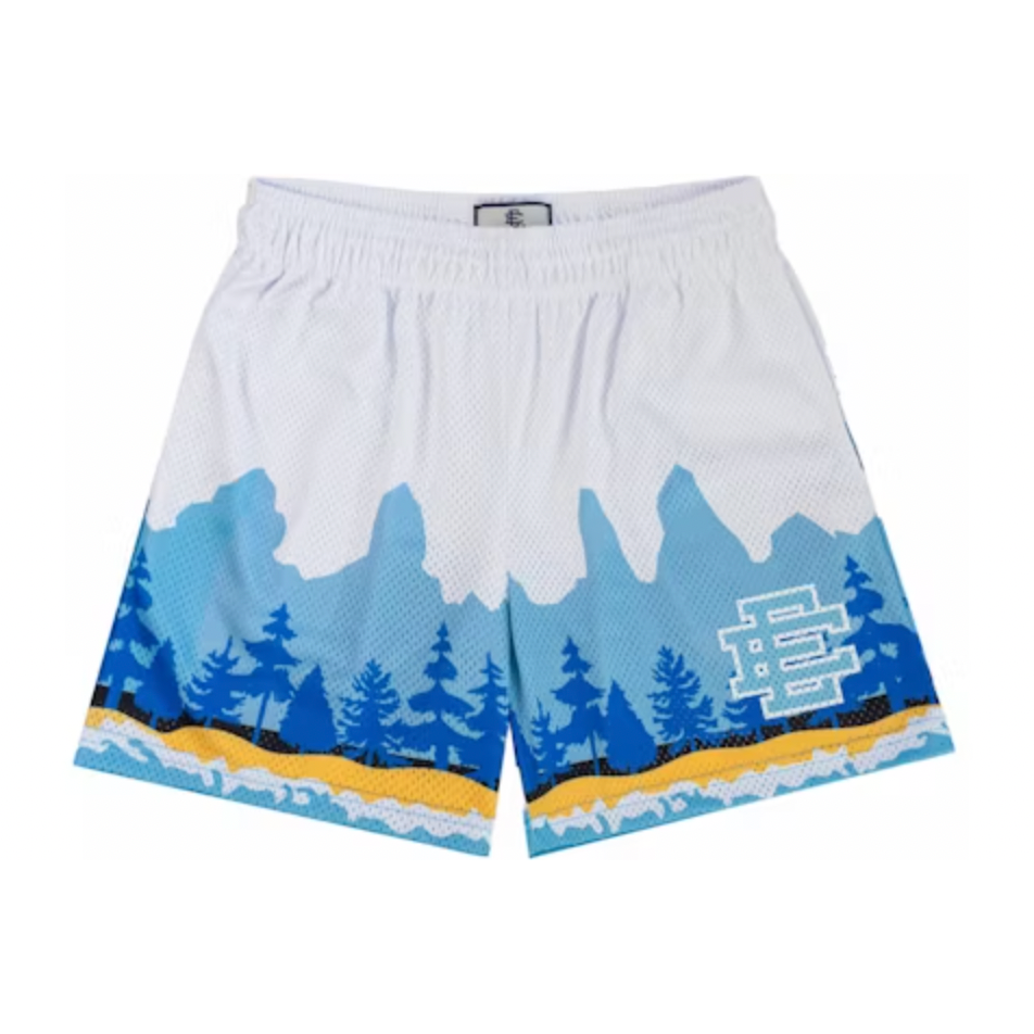 Eric Emanuel EE Basic Short White Aqua Beach