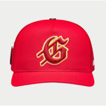 Godspeed 'GS Logo' Trucker Hat (Red/Yellow)