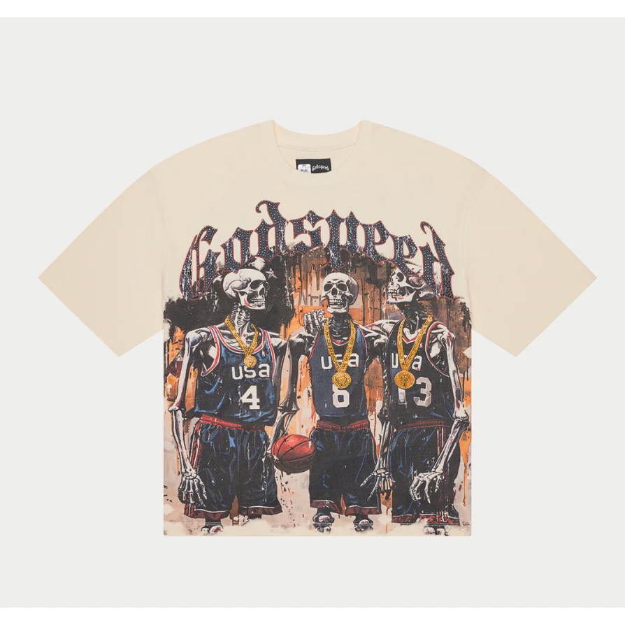 Godspeed DreamTeam 24 T-Shirt Vvs (Bone)