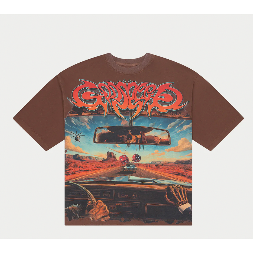 Godspeed On The Run T-Shirt (Mocha)