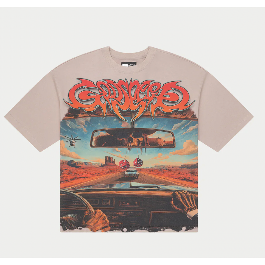 Godspeed On The Run T-Shirt (Stone Wash)