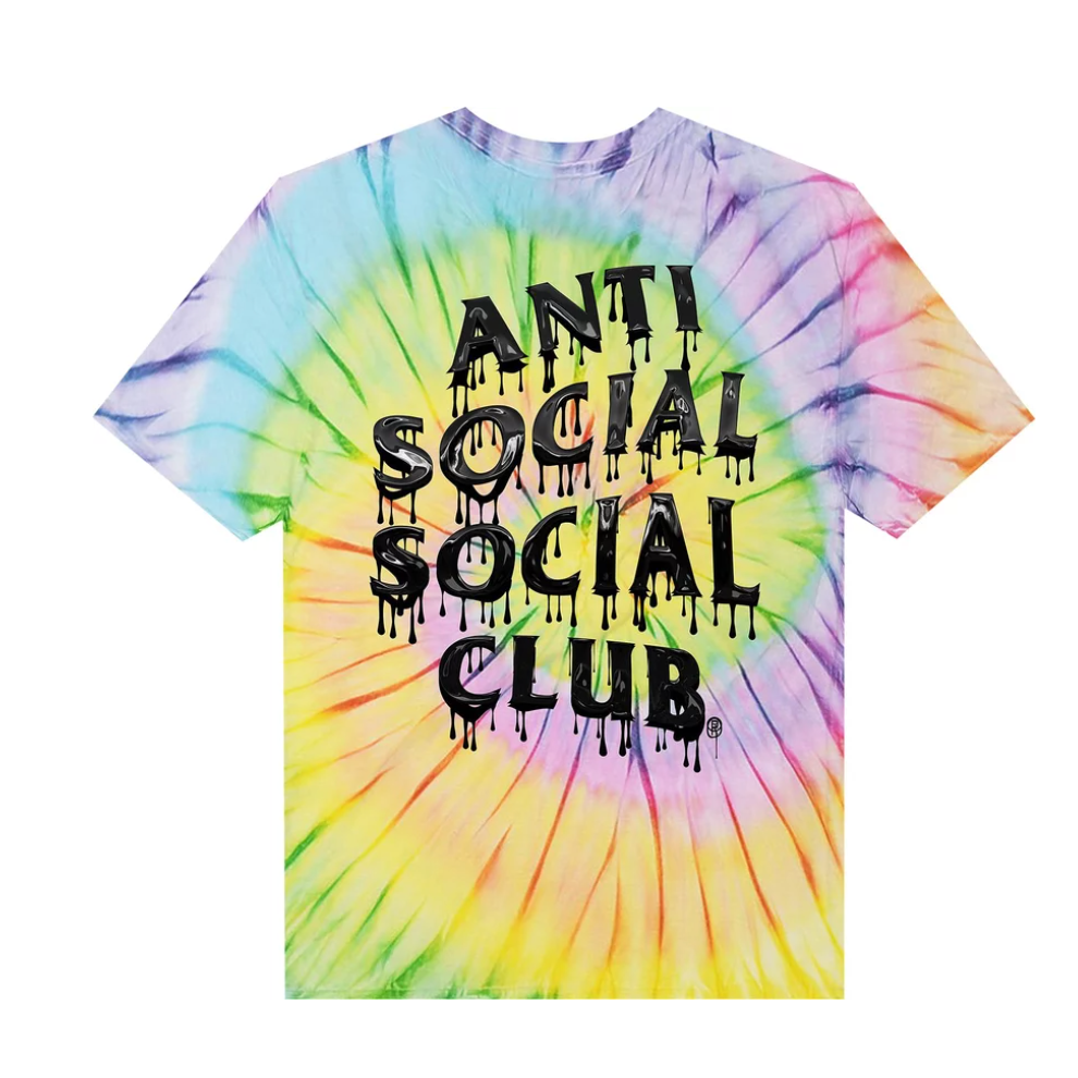 Anti Social Social Club Mind Melt Tie Dye S/S T-Shirt