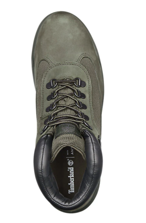 Timberland Mens Field Boot Green Suede