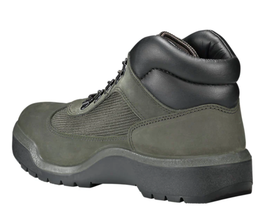 Timberland Mens Field Boot Green Suede