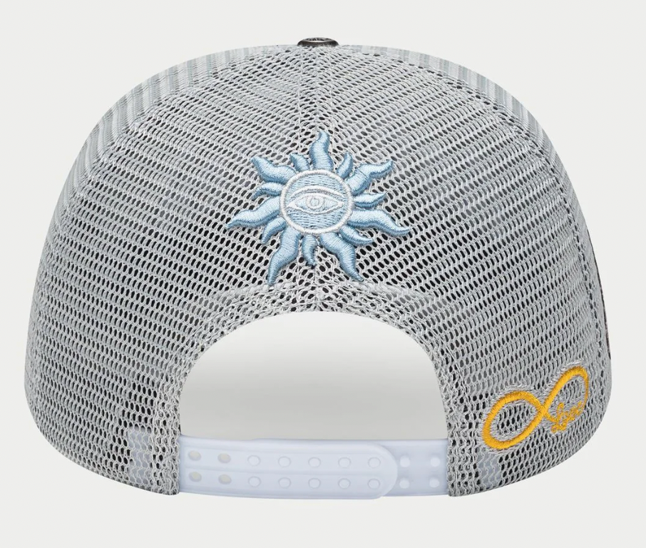 Godspeed Forever Trucker Hat (Cool Grey)