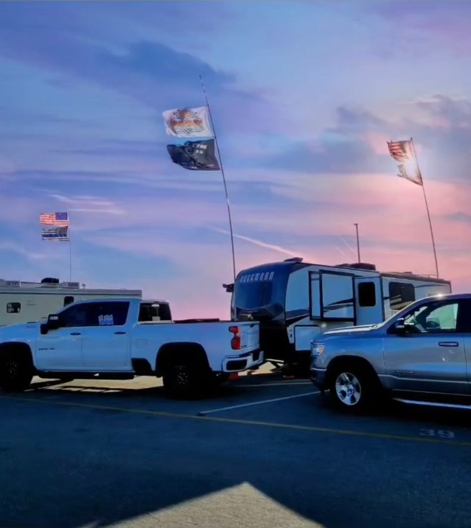 Bumper/Frame Mount (6") for Flagpoles