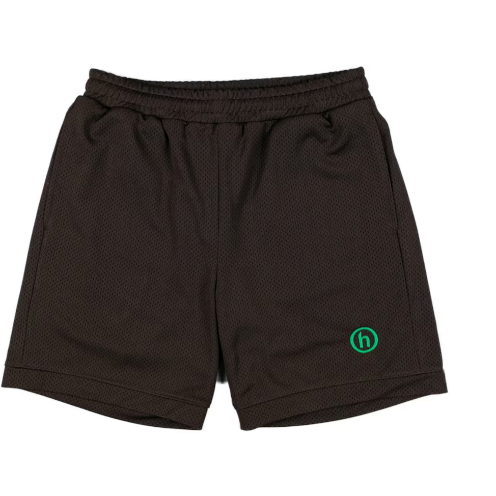 Hidden NY Mesh Short (FW21) Black/Green logo