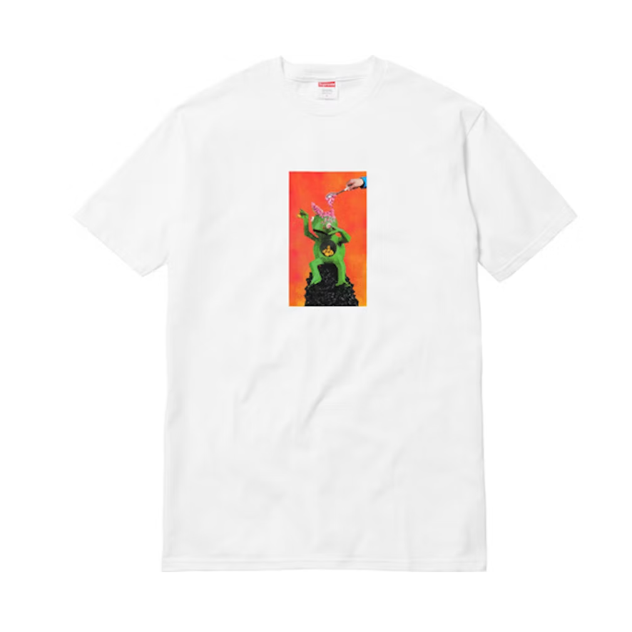 Supreme "Mike Hill Brains"  White Tee