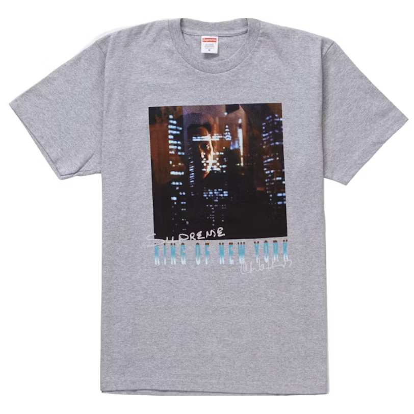 Supreme "King Of New York" Tee (Heather Grey)