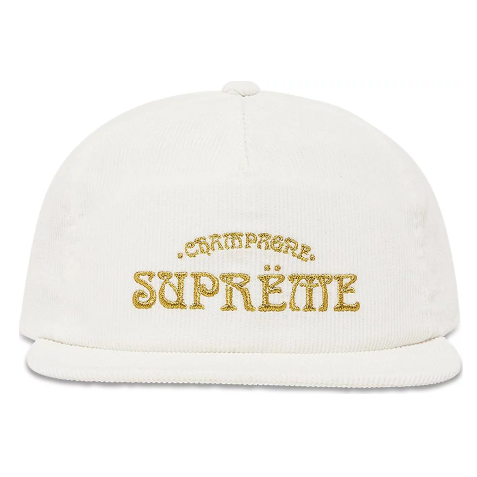 Supreme Champagne Corduroy 5-Panel 'White'