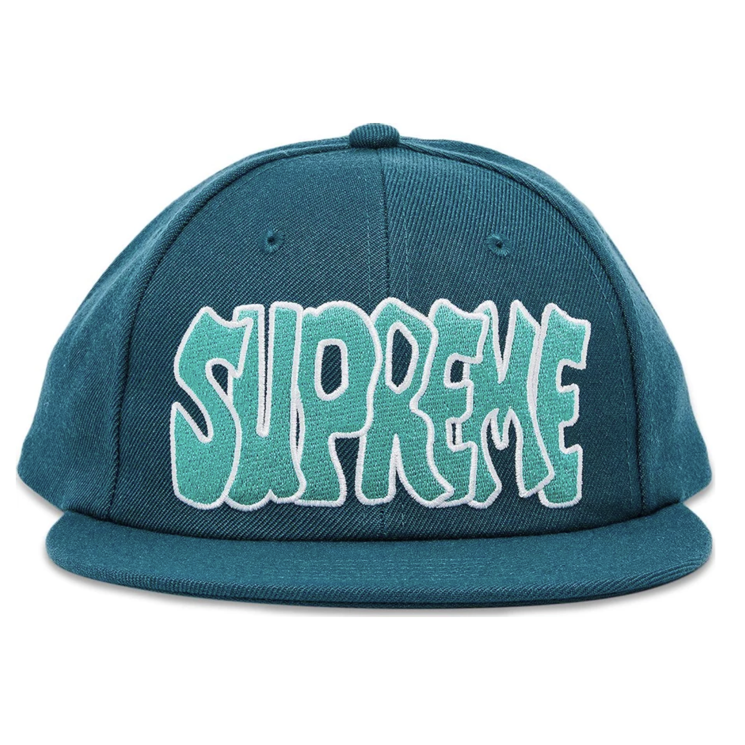 Supreme Creep 6 Panel Snapback Teal