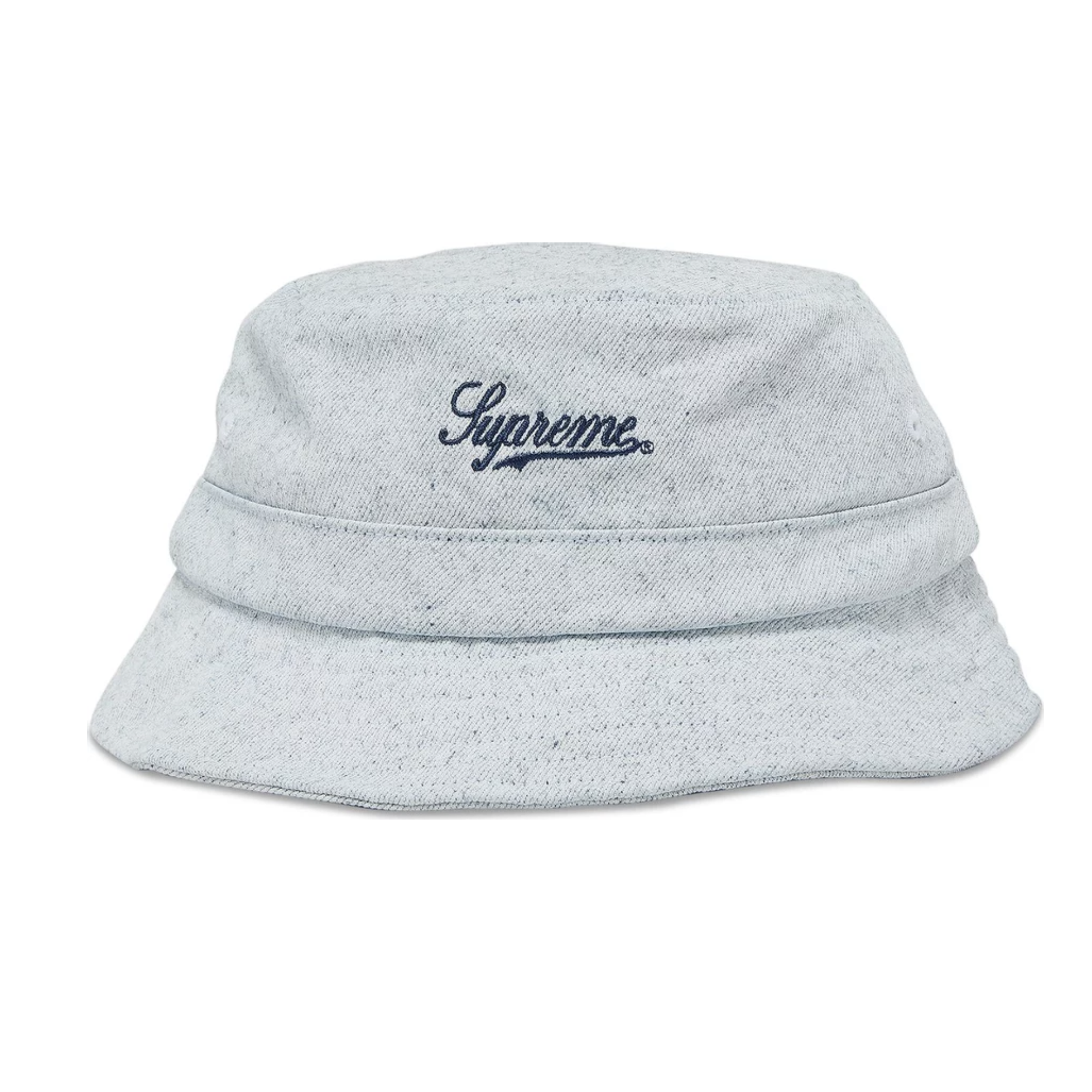 Supreme Coated Denim Bucket Hat “White”
