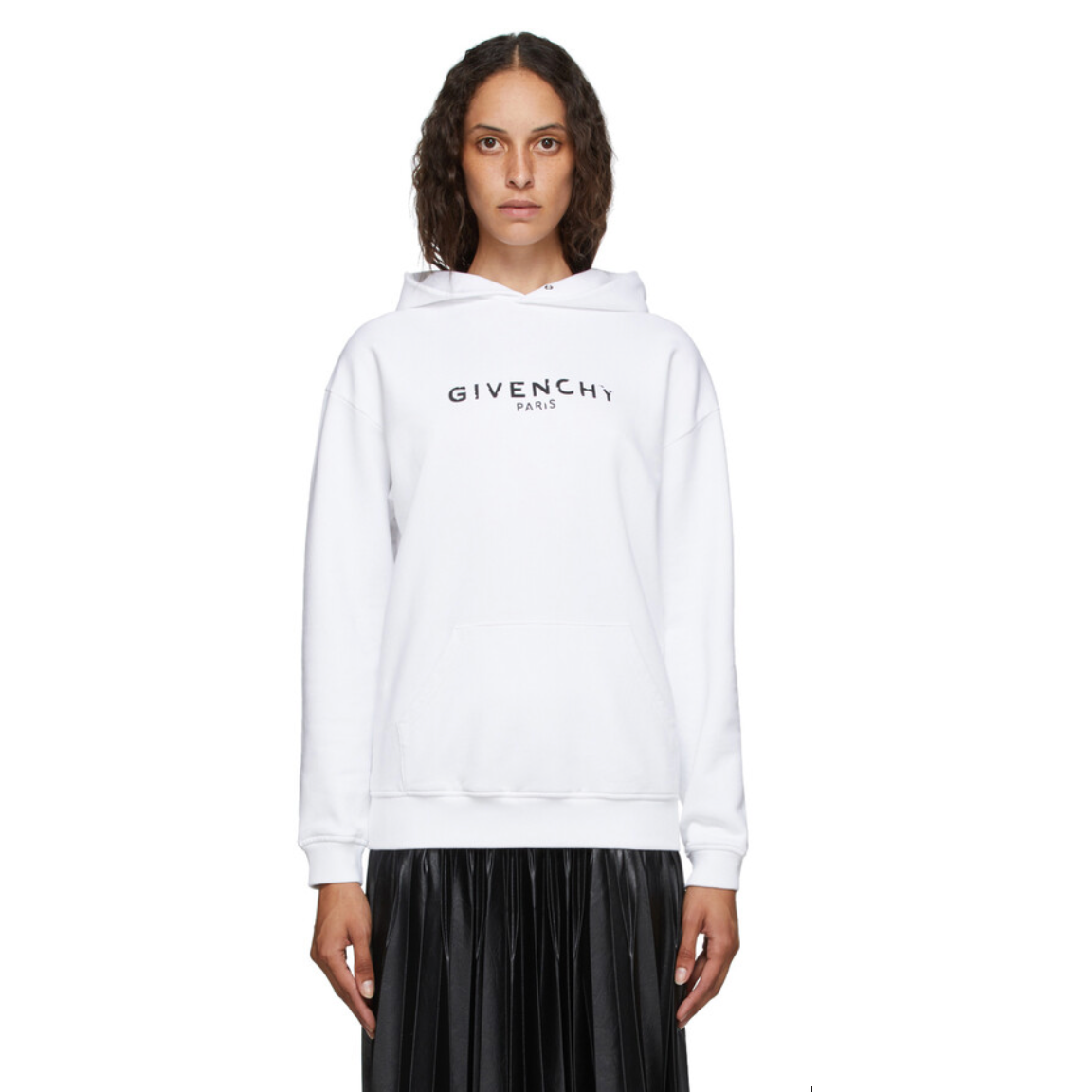 Givenchy Paris Hoodie (White)
