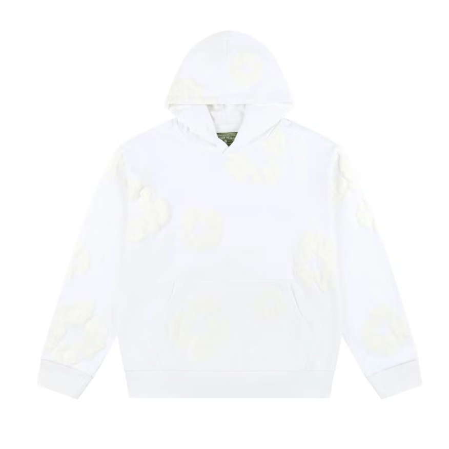 Denim Tears Cotton Wreath Hoodie White